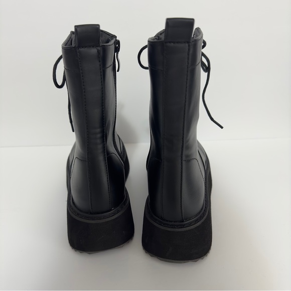 New! Black Platform Boots - Picture 2 of 7